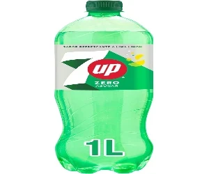 7UP Zero Lima Limón Sin Azúcar Botella 1 L.