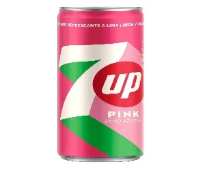 7UP Zero Pink Lata 33 cl.