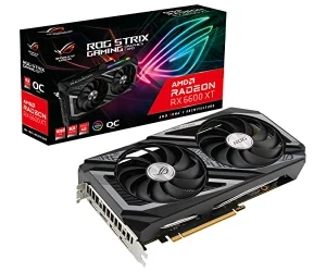 Asus AMD Radeon RX 6600 XT 8 GB GDDR6 ROG Strix Gaming OC
