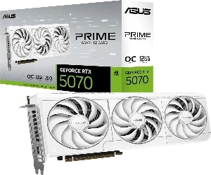 ASUS GeForce RTX 5070 12 GB GDDR7 Prime OC White