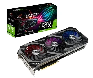 Asus GeForce RTX 3060 Ti 8 GB GDDR6 ROG Strix