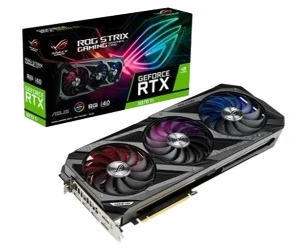 Asus GeForce RTX 3070 Ti 8 GB GDDR6 ROG Strix