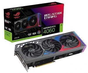 Asus GeForce RTX 4060 8 GB GDDR6 ROG Strix OC