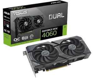Asus GeForce RTX 4060 8 GB GDDR6 Dual OC