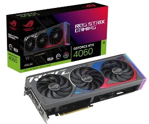 Asus GeForce RTX 4060 8 GB GDDR6 ROG Strix