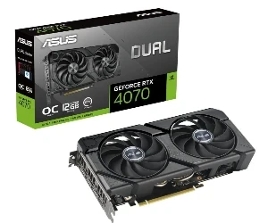 ASUS GeForce RTX 4070 12 GB GDDR6 Dual OC