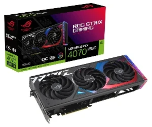 Asus GeForce RTX 4070 Super 12 GB GDDR6 ROG Strix Gaming OC