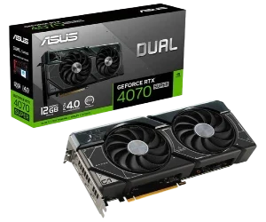 Asus GeForce RTX 4070 Super 12 GB GDDR6 Dual EVO