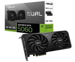 ASUS GeForce RTX 5060 8 GB GDDR7 Dual EVO OC
