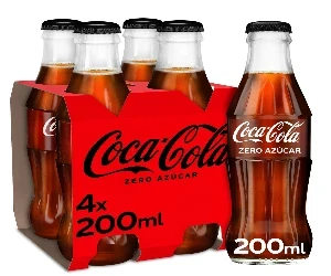 Coca Cola Zero Azúcar Botella 20 cl.