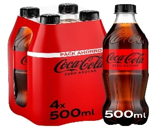 Coca Cola Zero Azúcar Botella 50 cl.