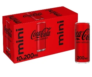 Coca Cola Zero Azúcar Lata 20 cl.