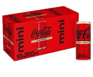 Coca Cola Zero Azúcar Zero cafeína Lata 20 cl.