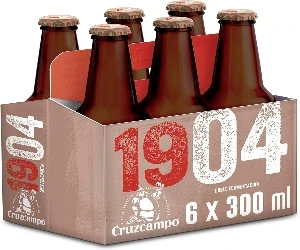 Cruzcampo 1904 Tercio 33 cl.
