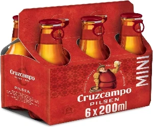 Cruzcampo Pilsen Botellin 20 cl.