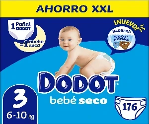 Dodot Bebé Seco Talla 3