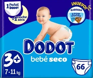 Dodot Bebé Seco Talla 3 +