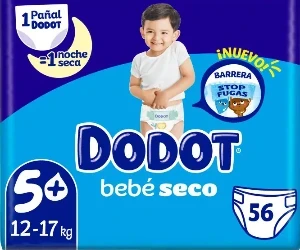 Dodot Bebé Seco Talla 5 +