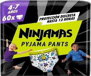 Dodot Ninjamas 4-7 Años Calzoncillo