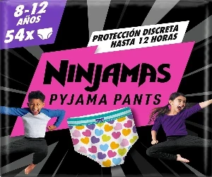 Dodot Ninjamas 8-12 Años Braguita