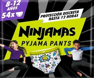 Dodot Ninjamas 8-12 Años Calzoncillo