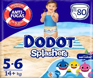 Dodot Splashers Talla 5-6, +14 Kg