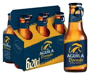 El Águila Dorada Botellin 20 cl.