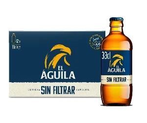 El Águila Sin Filtrar Tercio 33 cl.