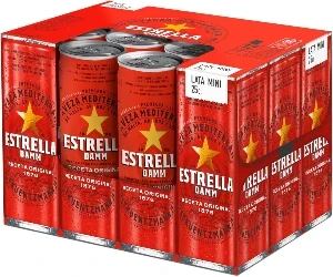 Estrella Damm Mediterránea Lata 25 cl.