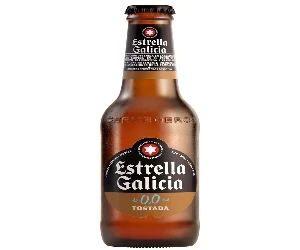 Estrella Galicia 0,0 Tostada Botellin 25 cl.