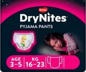 Huggies Drynites Pyjama Pants 3 - 5 años Niña