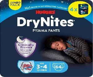 Huggies DryNites Pyjama Pants niño 3 - 4 Años