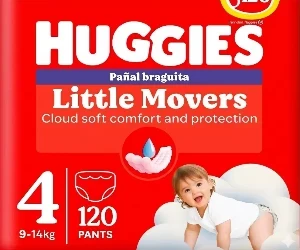 Huggies Little Movers Pañal Pants Braguita Talla 4