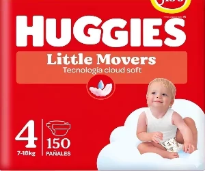 Huggies Little Movers Talla 4