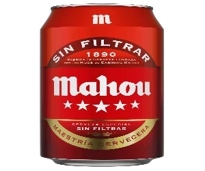 Mahou 5 Estrellas Sin Filtrar