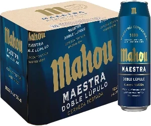 Mahou Maestra Doble Lúpulo Tostada Lata 33 cl.