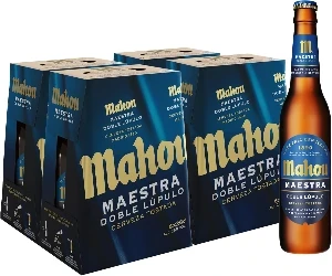 Mahou Maestra Doble Lúpulo Tostada Botellin 25 cl.