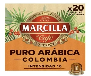 Marcilla Puro Arábica Colombia Intesidad 10
