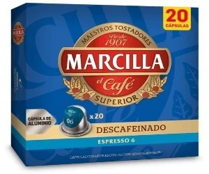 Marcilla Descafeinado Espresso 6