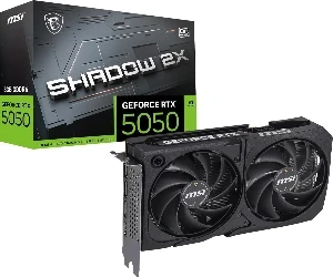 MSI GeForce RTX 5050 8 GB GDDR6 Shadow 2x OC