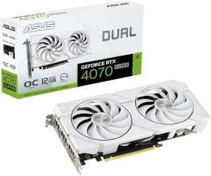 Asus GeForce RTX 4070 Super 12 GB GDDR6 Dual OC White