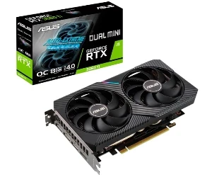 Asus GeForce RTX 3060 Ti 8 GB GDDR6 Dual OC Mini