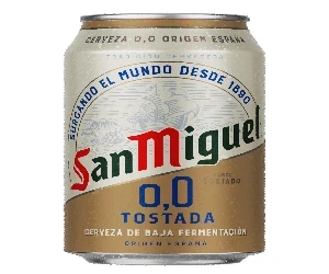 San Miguel 0,0 Tostadaa