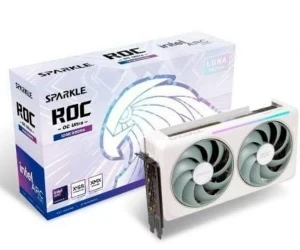 Sparkle Intel Arc A580 GDDR6 ROC Luna OC White