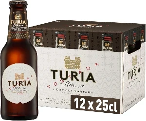 Turia Tostada Botellin 25 cl.