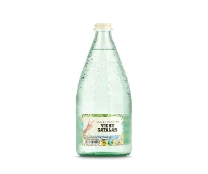 Vichy Catalán Agua con Gas Botella 1 L.